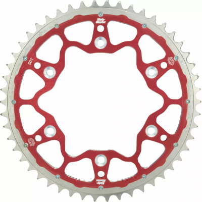 Γρανάζι πίσω κίνησης MOTO-MASTER REAR SPROCKET 520 49T Red Beta/Gasgas/HUSQ/Sherco